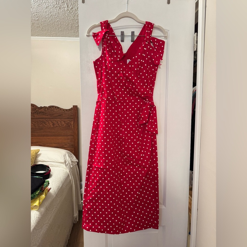 Polka Dot Stop Staring Dress